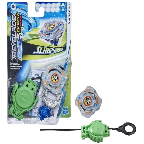 Beyblade Burst Rise Slingshock Fang Dragoon F Starter Pack New Sealed - Picture 1 of 15